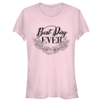 Disney - Tangled - Pascal Best Day Ever - Women's T-Shirt - Pink - Front Disney - Tangled - Pascal Best Day Ever - Women's T-Shirt - Pink - Front