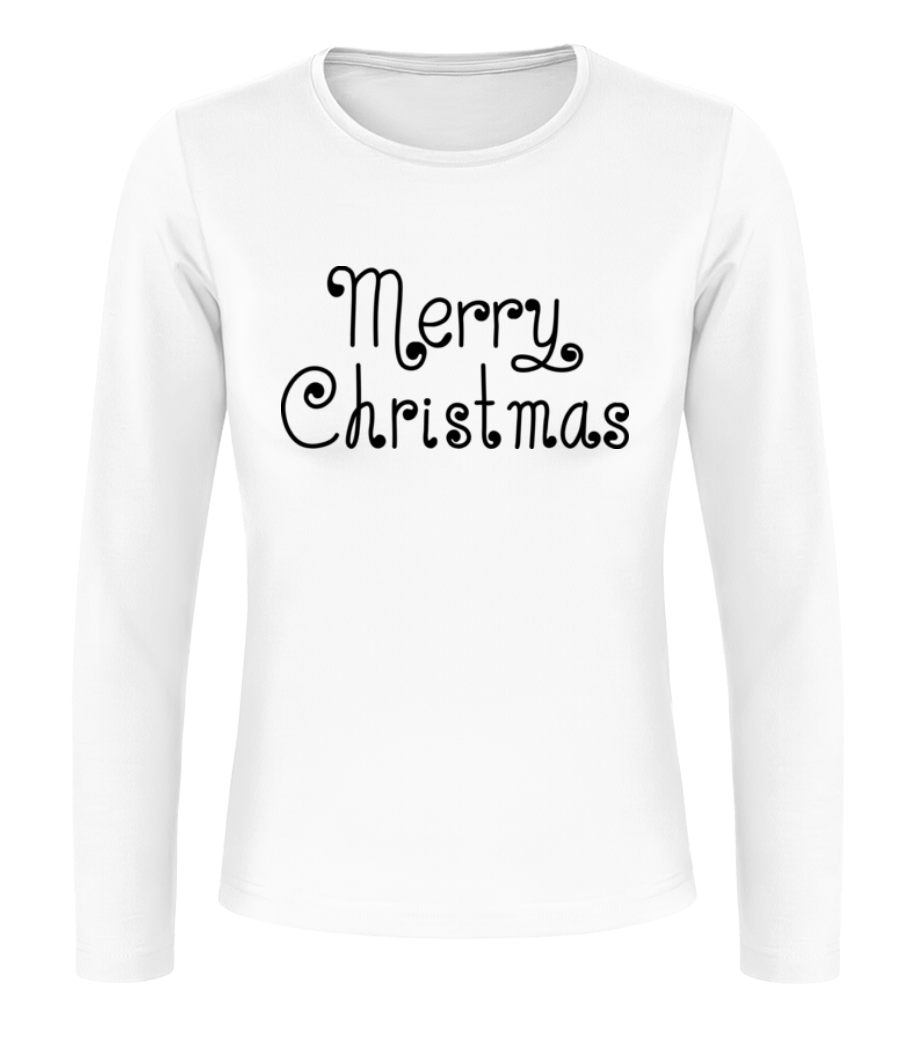 Merry Christmas · T-shirt à manches longues standard Femme
