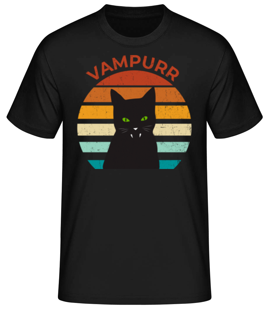Vampurr - T-shirt standard Homme - Noir - Devant