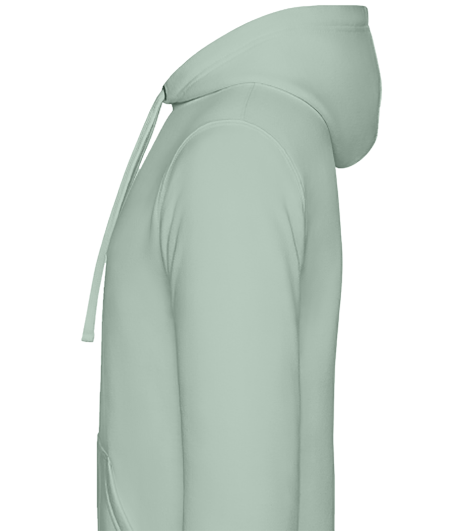 Aperçu: Bonhomme De Neige Avec Casquette - Sweat à capuche premium Unisexe - Menthe verte - Gauche