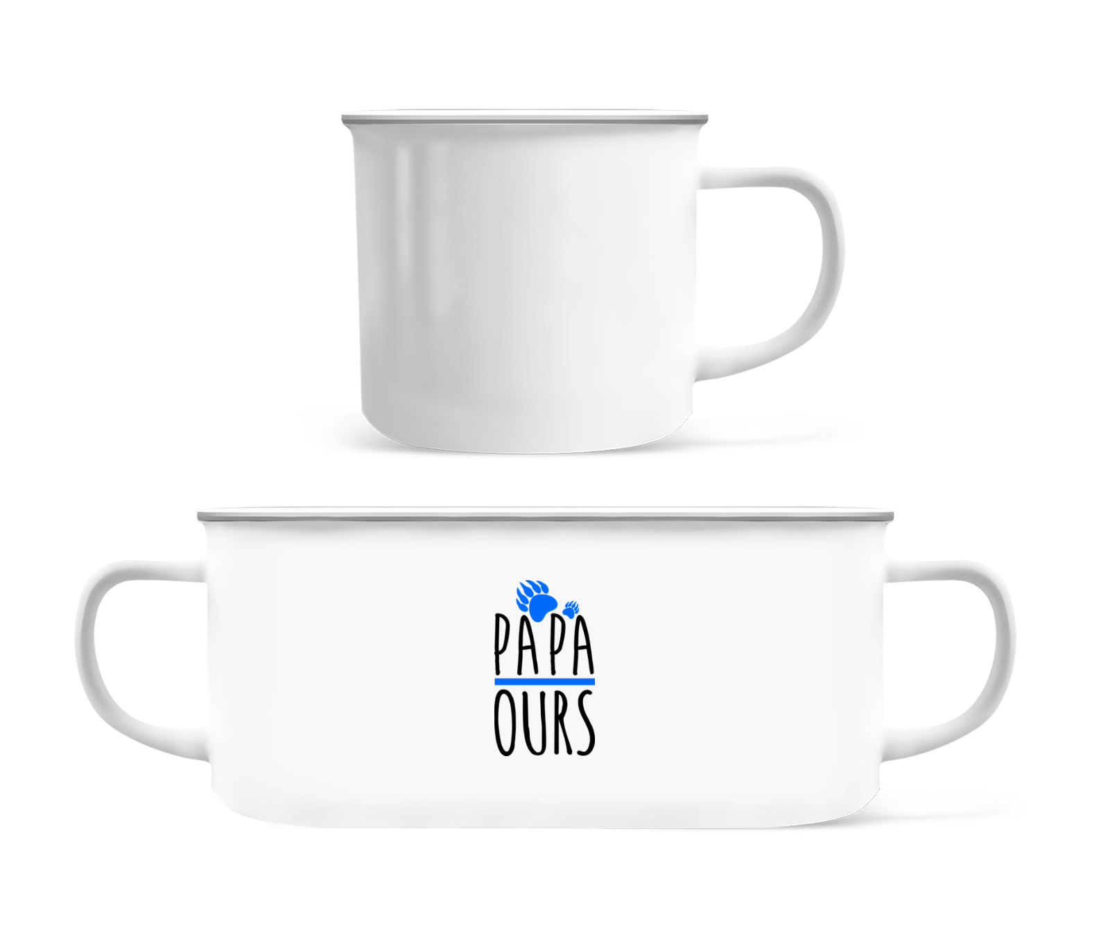 Papa Ours · Tasse Émaillée