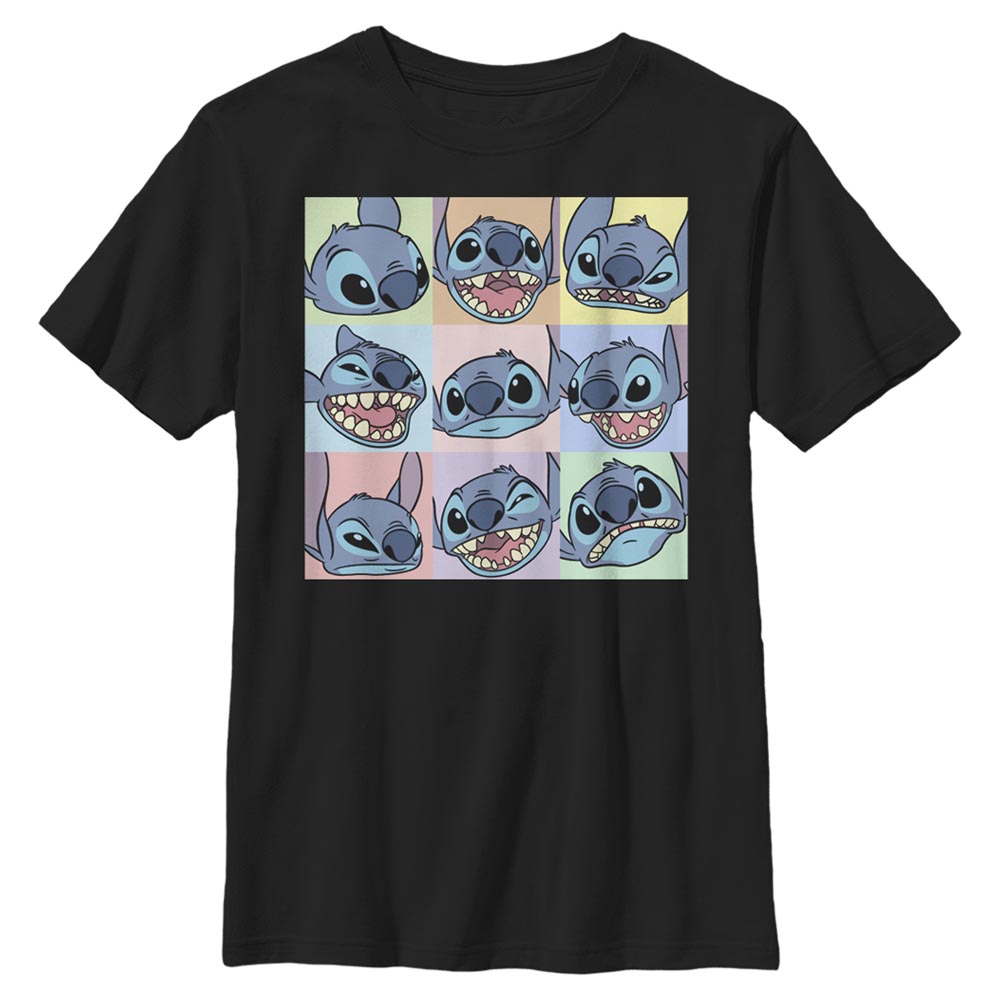 Disney - Lilo & Stitch - Stitch 9 box - Enfant T-shirt