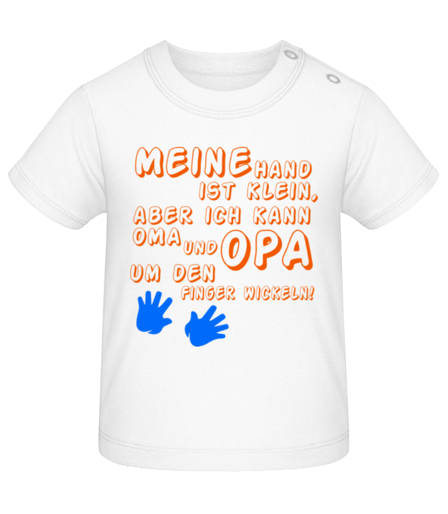Oma Und Opa Lieben Mich · Baby Bio T-Shirt
