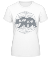 Mama Bear - Women's Basic T-Shirt - White - Front