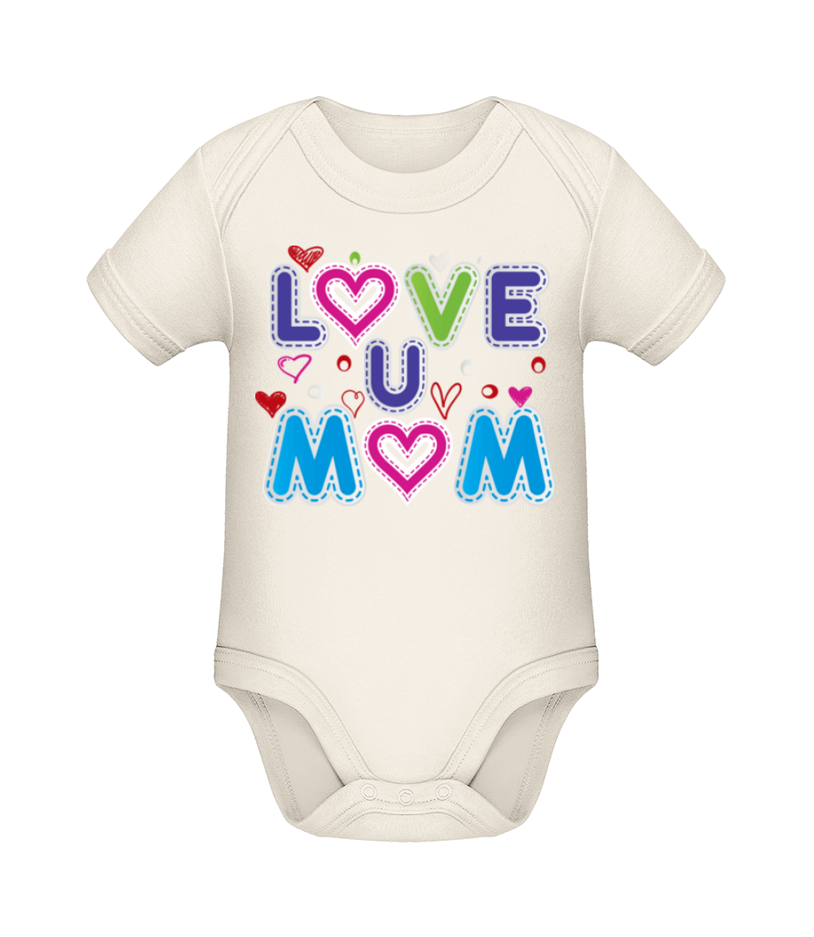 Mom Love · Body manches courtes bio