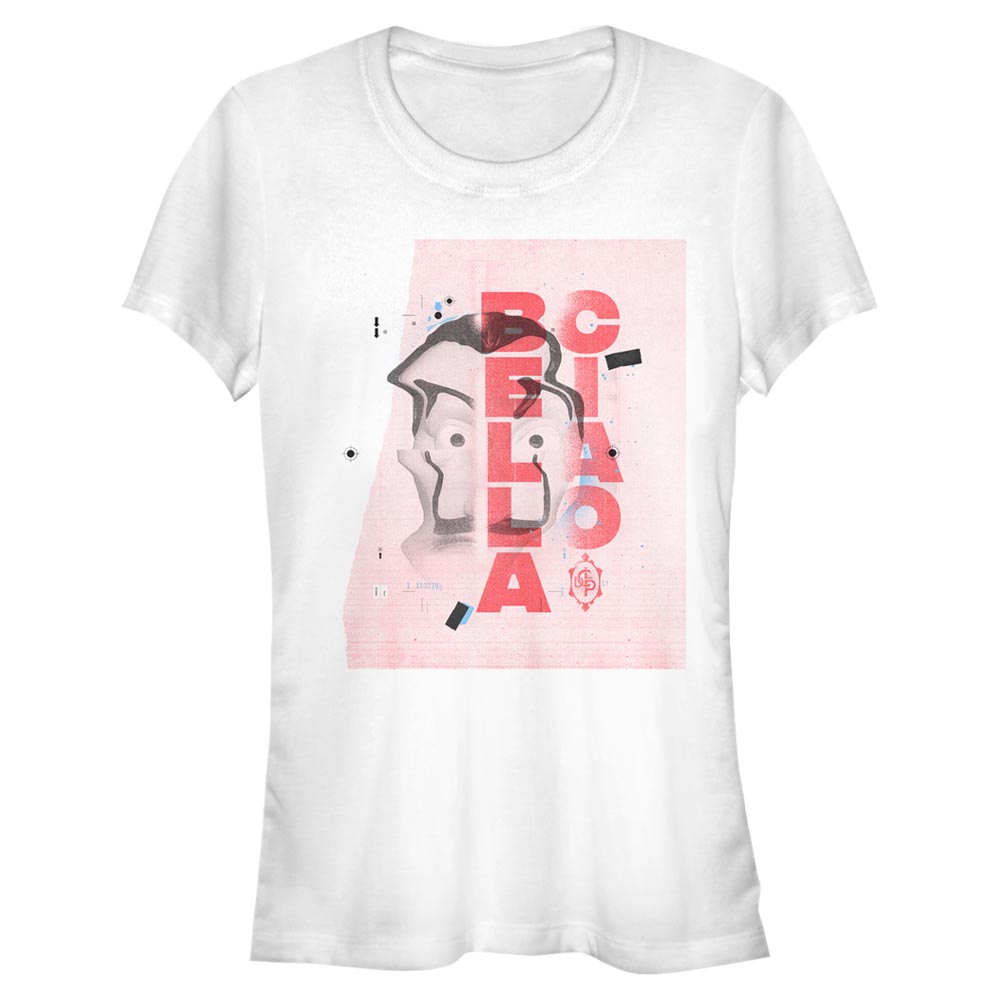 Netflix - La casa de papel - Mask Warped Collage - Femme T-shirt