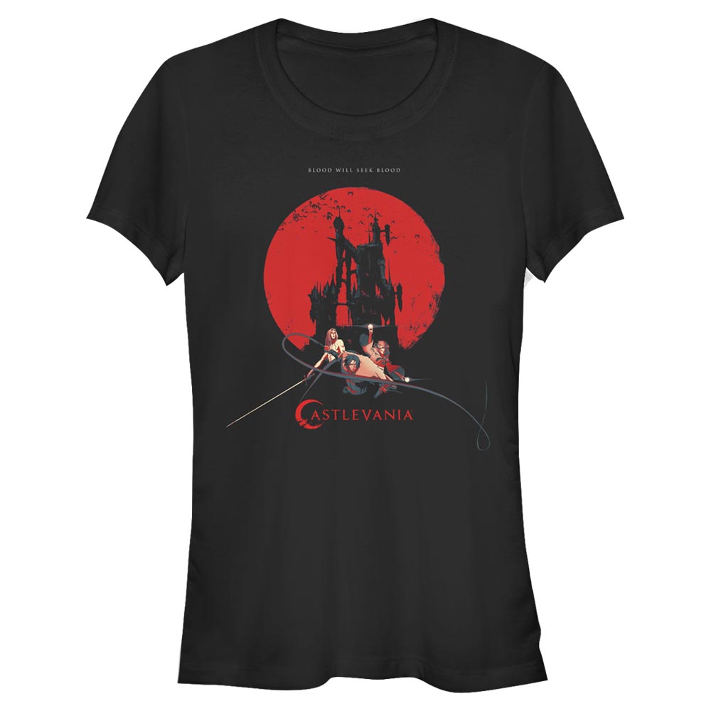 Netflix - Castlevania - Photo de groupe Hero Weapons - Femme T-shirt