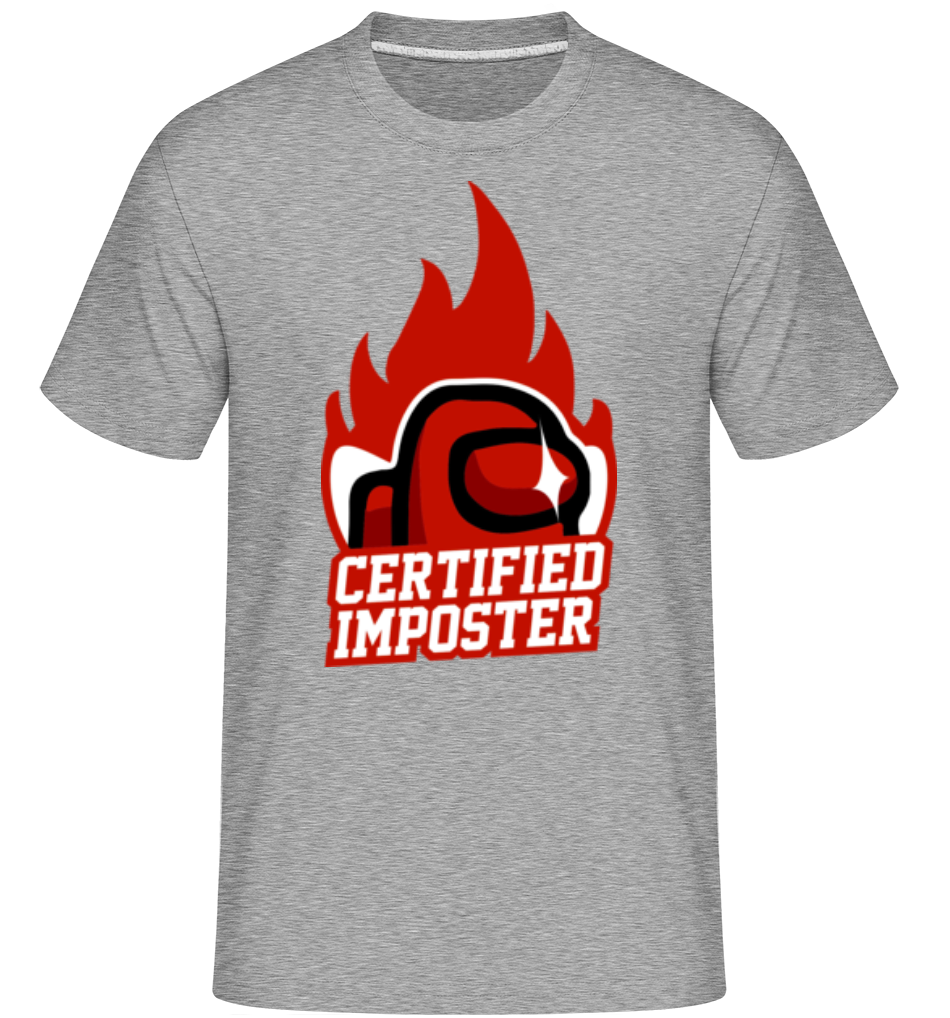 Certified Imposter Among Us ·  T-Shirt Shirtinator homme