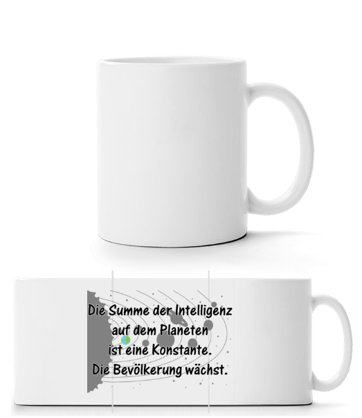 Konstante Intelligenz · Panoramatasse