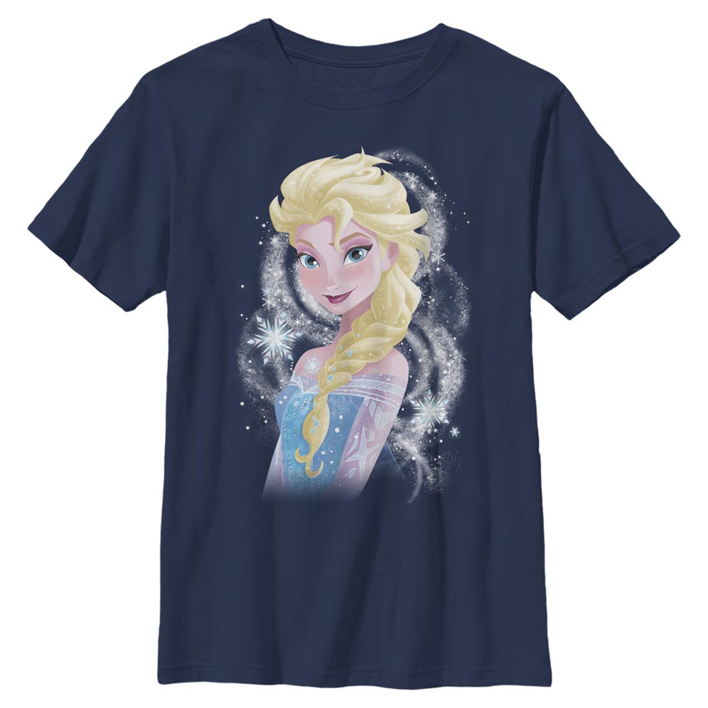 Disney - La Reine des neiges - Elsa Swirl - Enfant T-shirt