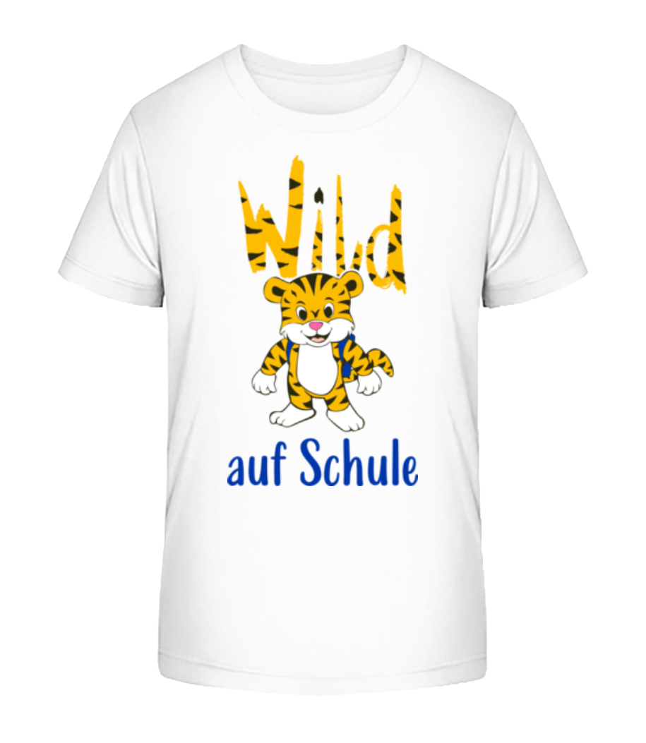 Wild Auf Schule · Kinder Bio T-Shirt Stanley Stella 2.0