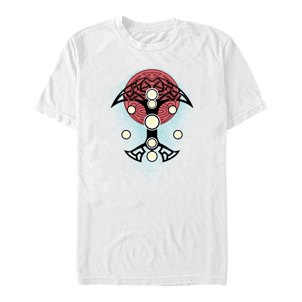 Marvel - Thor Love and Thunder - Logo Blue Splatter - Homme T-shirt
