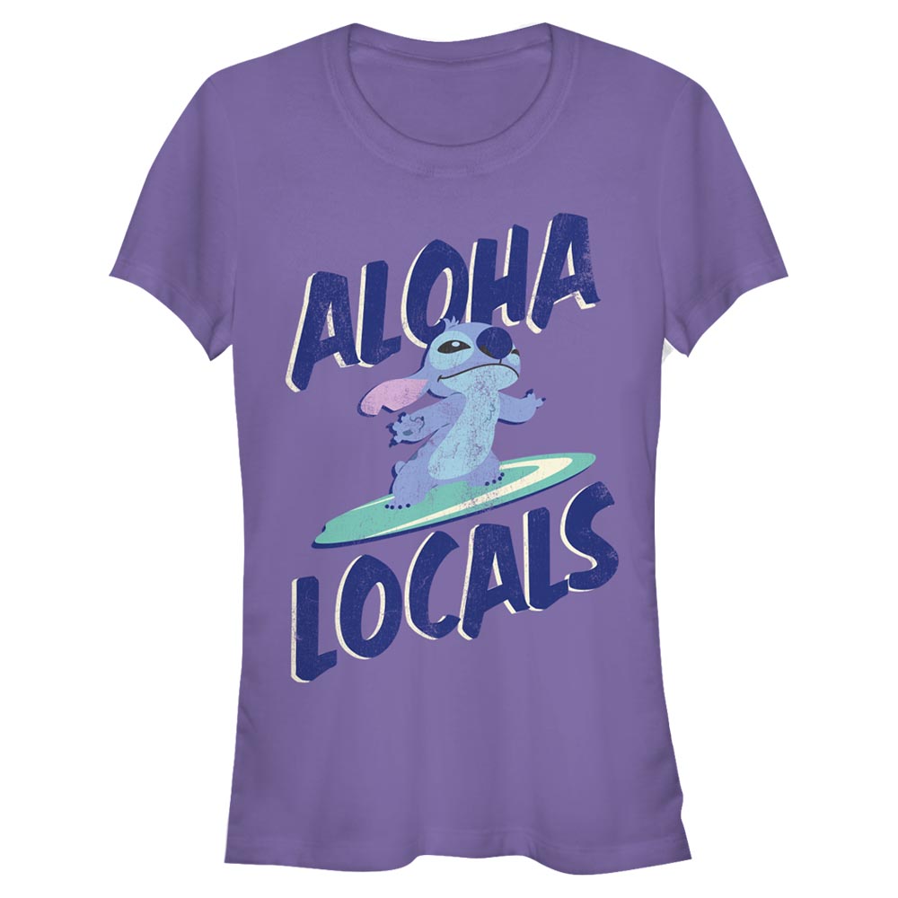 Disney - Lilo & Stitch - Stitch Aloha Locals - Femme T-shirt