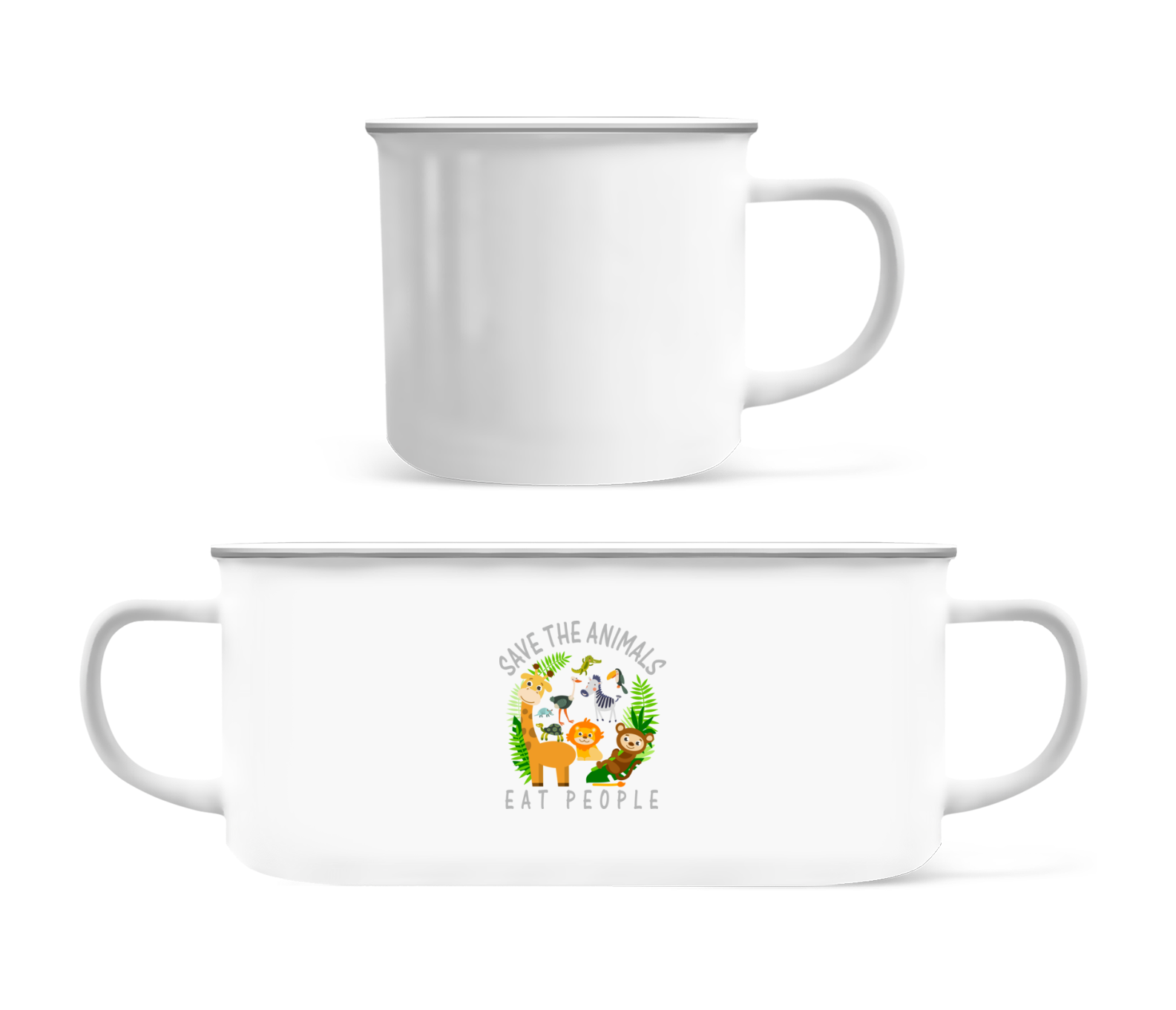 Save The Animals · Tasse Émaillée