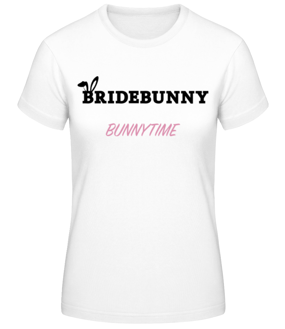 Aperçu: Bridebunny Bunnytime - T-shirt standard Femme - Blanc - Devant