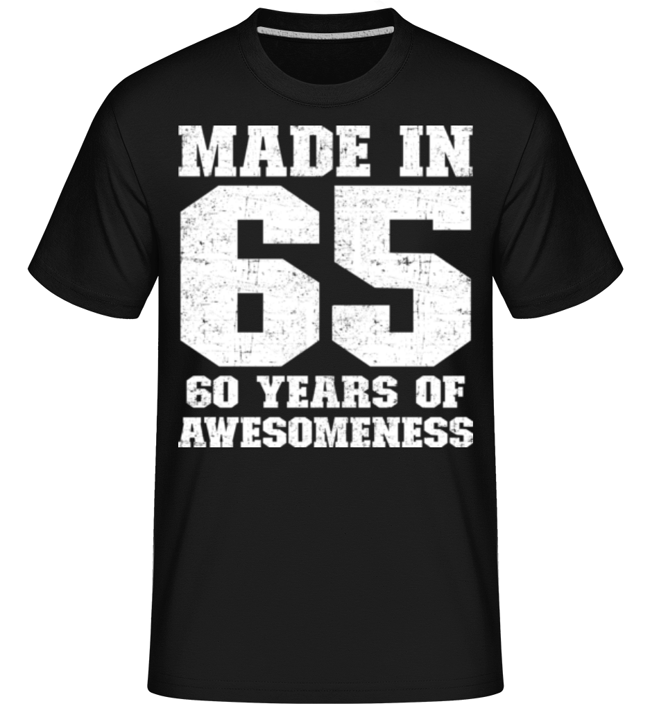 60 Years Of Awesomeness ·  T-Shirt Shirtinator homme