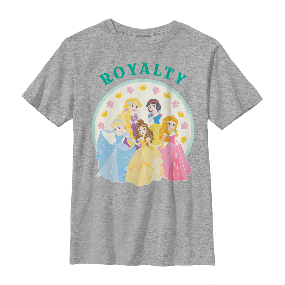 Disney - Princesses Disney - Photo de groupe Chibi Royalty - Enfant T-shirt