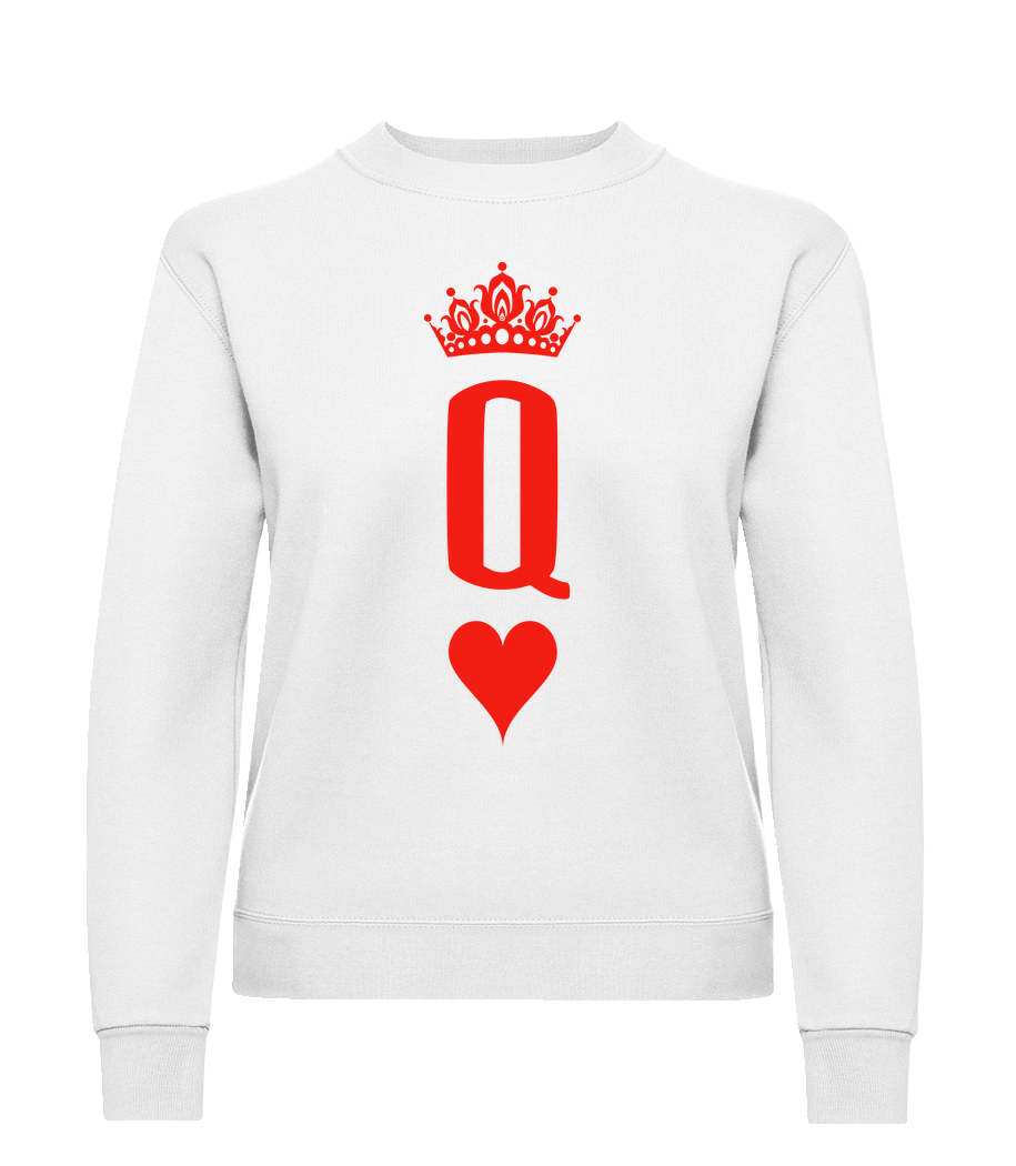 Poker Queen · Sweatshirt Femme