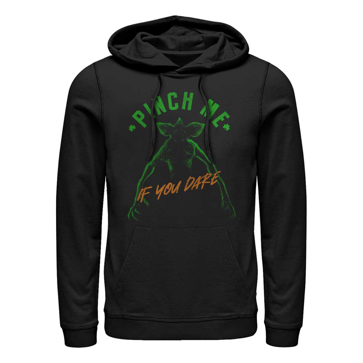 Netflix - Stranger Things - Demogorgon Pinch Me If You Dare - St. Patrick's Day - Unisex Sweat à capuche