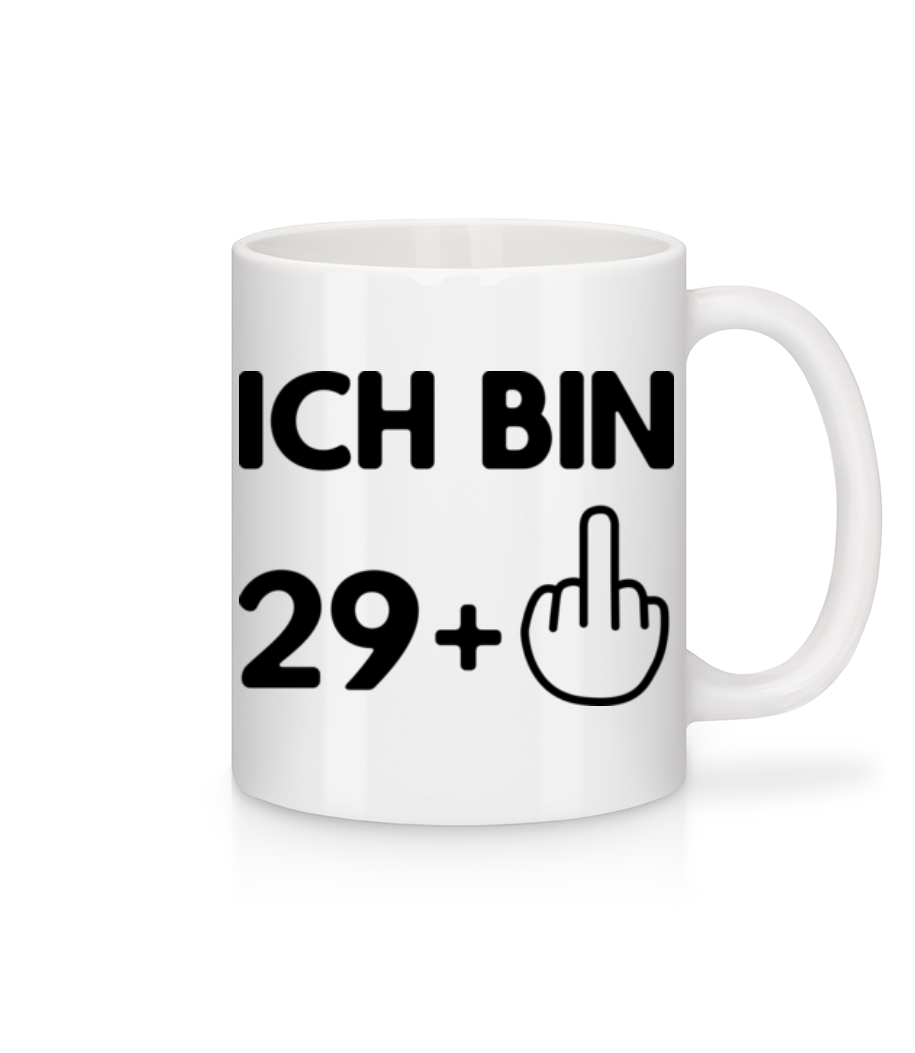 Ich bin 29 · Tasse