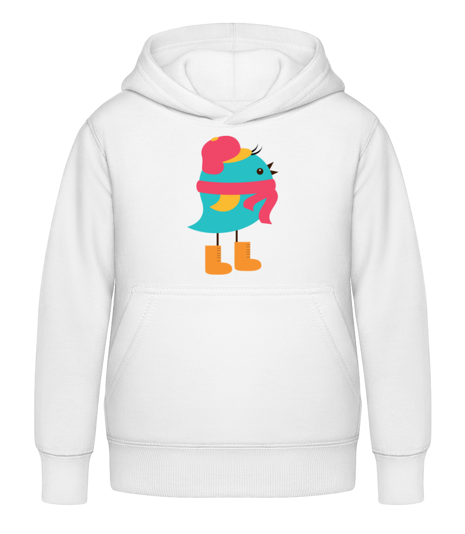 Echarpe D'Oiseau D'Hiver · Sweat à capuche Enfant