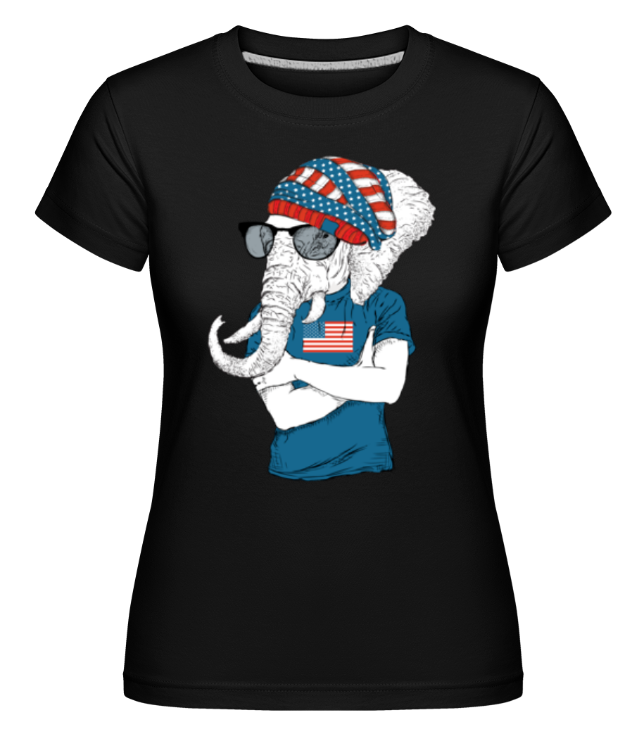Éléphant De Hipster ·  T-shirt Shirtinator femme