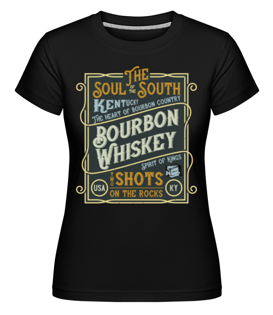 Bourbon Whiskey ·  T-shirt Shirtinator femme