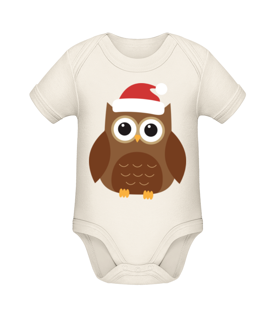 Chouette Ee Noël · Body manches courtes bio